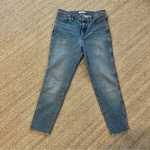 Madewell 10” High Rise Skinny Jean